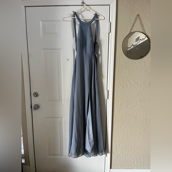 Azazie Clarice Size A0 Dusty Blue - Picture 1 of 5